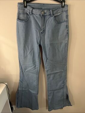 Light Blue Women's Jeans - Classic High-Rise Stretch